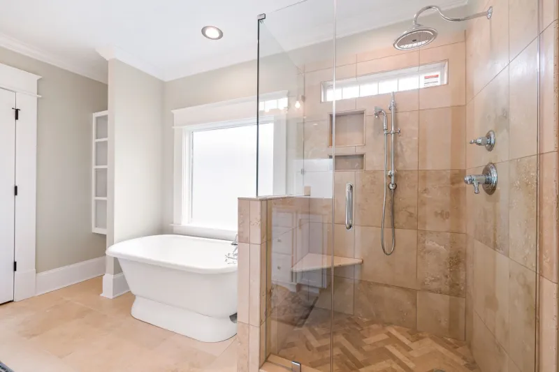 From One Tub for Eight People to a Rainfall Showerhead and a Eucalyptus Diffuser
